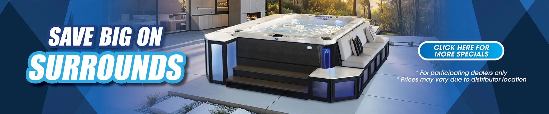 Calspas hot tub being used in a family setting - Olathe