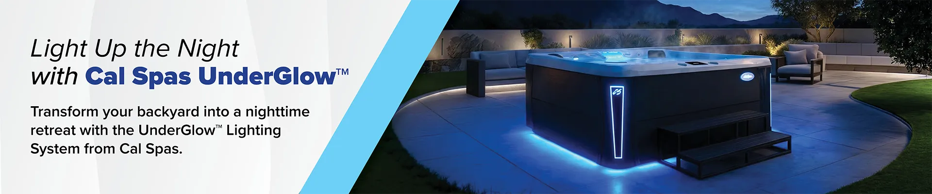 Calspas hot tub being used in a family setting - Olathe