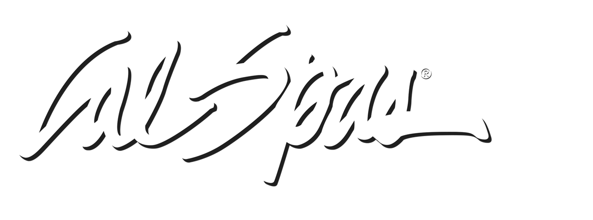 Calspas White logo hot tubs spas for sale Olathe